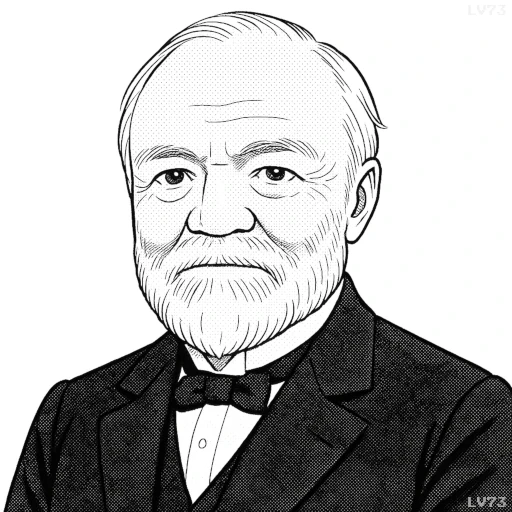 アンドリュー・カーネギー(画像はイメージです)